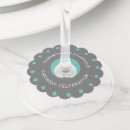 Search for 50th birthday wine charms Chic