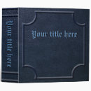Search for embossed leather binders Book