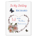 Search for husband 1st anniversary cards Him