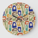 Search for 1960s clocks Geometric pattern