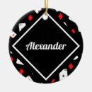 Search for playing card ornaments Gambler