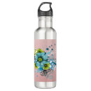 Search for flowers water bottles floral pattern