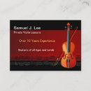 Search for violin business cards Lessons