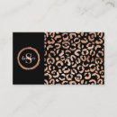 Search for leopard business cards simple elegance