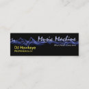 Search for night club business cards Sound engineer