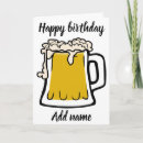 Search for beer birthday cards Unique