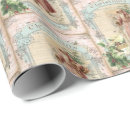 Search for victorian christmas wrapping paper Santa