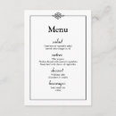 Search for menu invitations Black and white