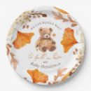 Search for fall baby shower plates Fall in love