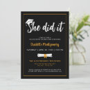 Search for she did it invitations Typography
