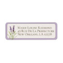 Search for lavender return address labels Classic