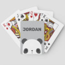 Search for panda playing cards Cartoon