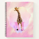 Search for giraffe notebooks kids