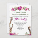 Search for jungle baby girl shower invitations Flowers