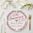 Search for anniversary plates Elegant