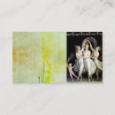 Search for dance business cards Vintage