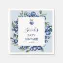 Search for blueberry napkins Baby shower