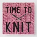 Search for knitting clocks Yarn