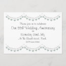 Search for 55th wedding anniversary invitations Modern