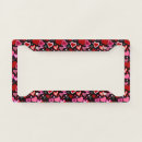 Search for red heart license plate frames Hearts