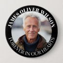Search for funeral buttons Photo memorial