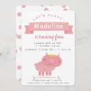 Search for piglet birthday invitations Pink
