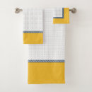 Search for navy blue and yellow bathroom accessories Mediterranean