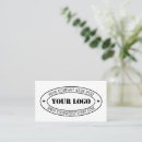 Search for stamp business cards Logo
