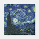 Search for vincent van gogh magnets Night sky