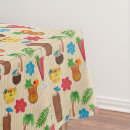Search for luau tablecloths Tiki