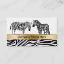Search for zebra business cards fashion