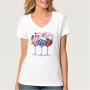 Search for red white blue wine tshirts Usa