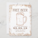 Search for free beer invitations Watercolor