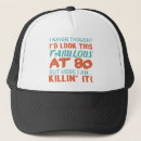Search for 80th birthday hats Funny