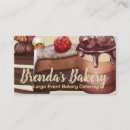 Search for self employed business cards Bakery