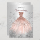 Search for rose gold dress invitations Pink