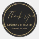 Search for black border stickers Black and gold