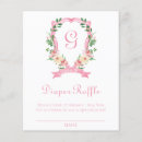 Search for diaper raffle baby girl shower invitations Flowers