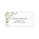 Search for invitations return address labels watercolor