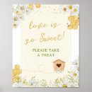 Search for food table signs posters Love is sweet