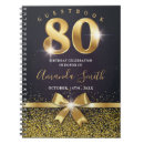 Search for 60th birthday guest book notebooks Glitter