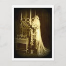 Search for vintage bride postcards Gown