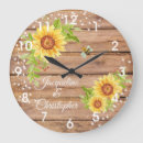 Search for floral clocks Rustic