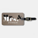 Search for mr and mrs luggage tags Travel
