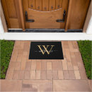 Search for gold doormats Letter