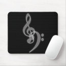 Search for music mousepads Treble clef