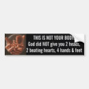 Search for pro life bumper stickers Christian