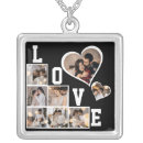 Search for photo collage necklaces Black and white