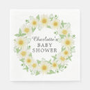 Search for daisy napkins Daisy baby shower