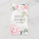 Search for leaf business cards Pink